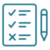checkboard and pencil